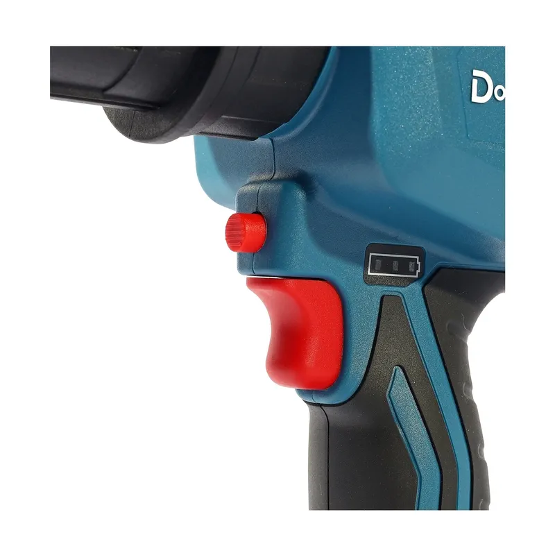 DONGCHENG 12V ปืนยิงซิลิโคน ไร้สาย ชุดแบต2AH*2 - Image 6