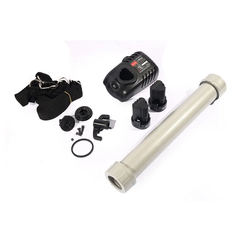 DONGCHENG 12V ปืนยิงซิลิโคน ไร้สาย ชุดแบต2AH*2 - Image 9