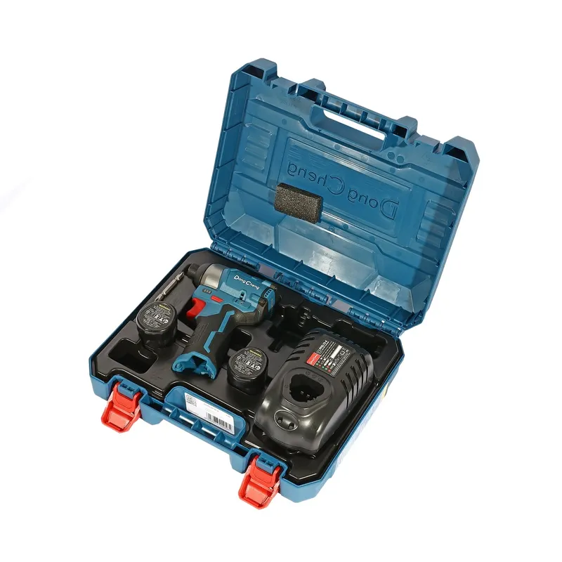 DONGCHENG 12V-BL สว่านไขควงกระแทก140NM ชุด2A*2+BOX - Image 11