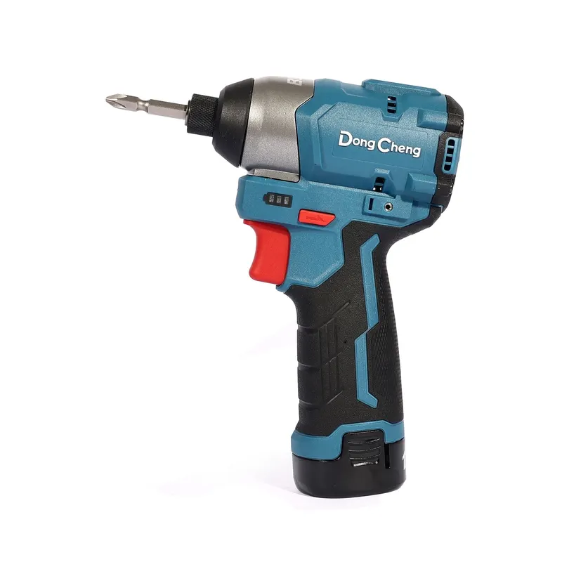 DONGCHENG 12V-BL สว่านไขควงกระแทก140NM ชุด2A*2+BOX - Image 4