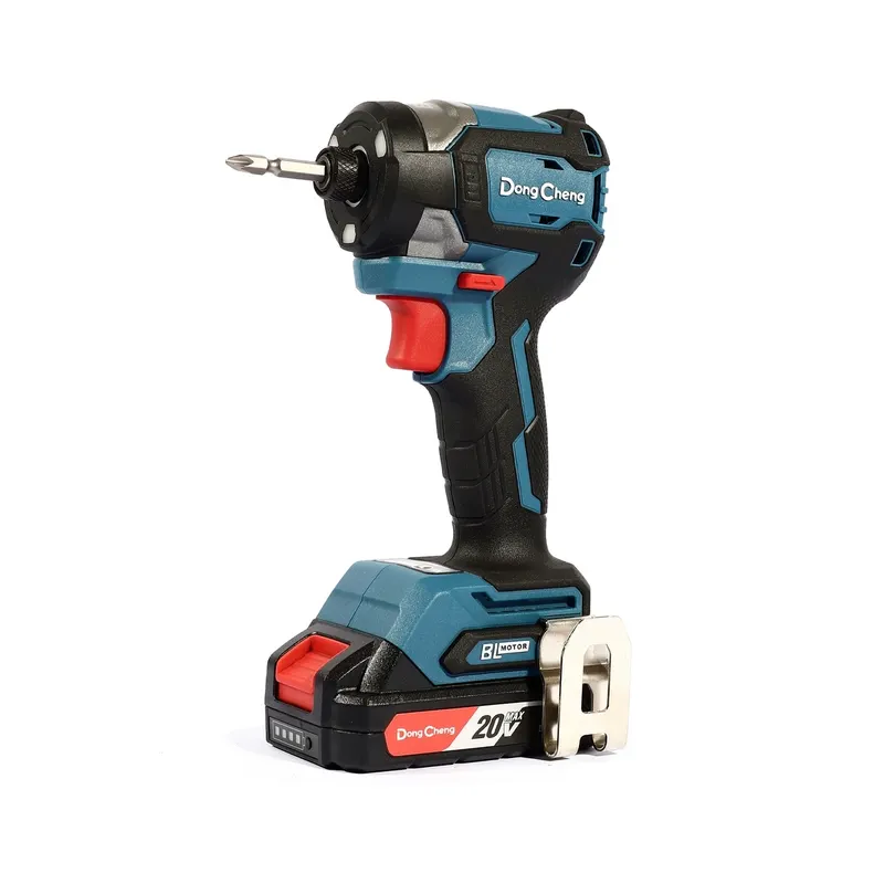 DONGCHENG 20V-BLสว่านไขควงกระแทก208N.Mสั้น ชุด2A*1 - Image 3