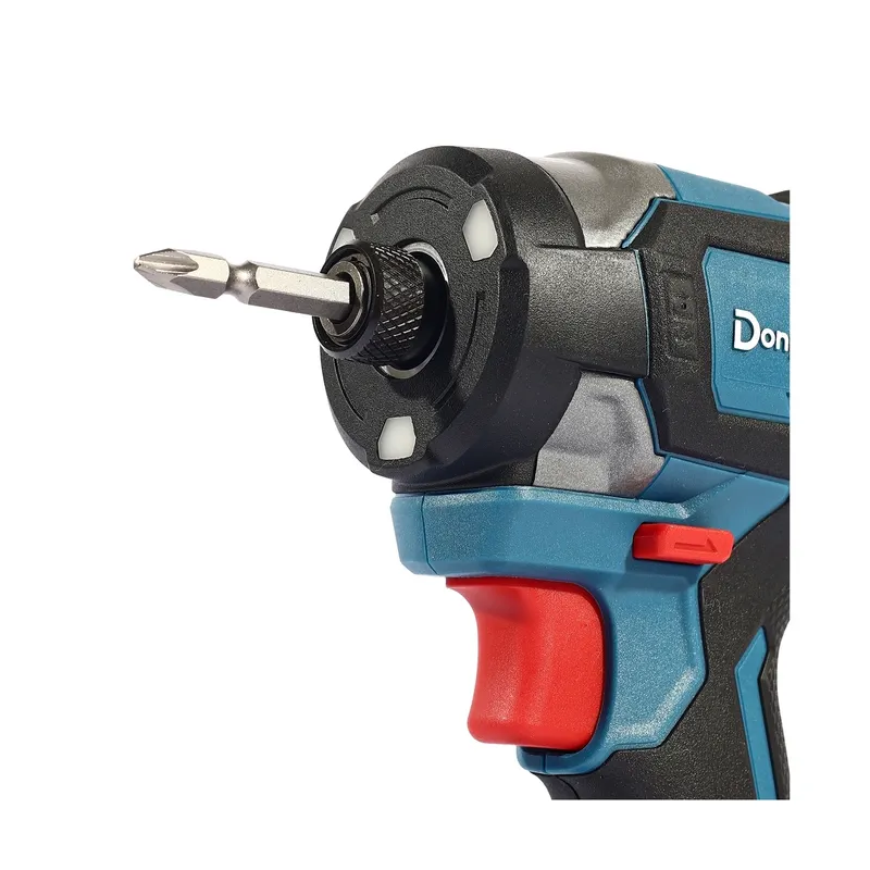 DONGCHENG 20V-BLสว่านไขควงกระแทก208N.Mสั้น ชุด2A*1 - Image 6