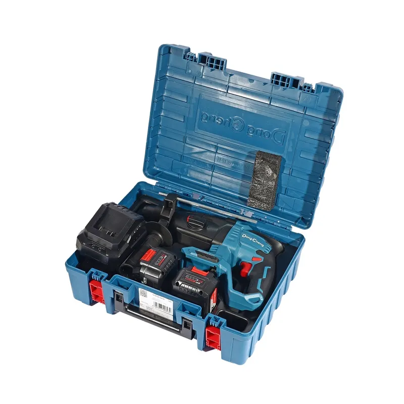 DONGCHENG 20V-BL สว่านโรตารี่ 24MM 3ระบบ/2.8J ชุด4A*2 - Image 11