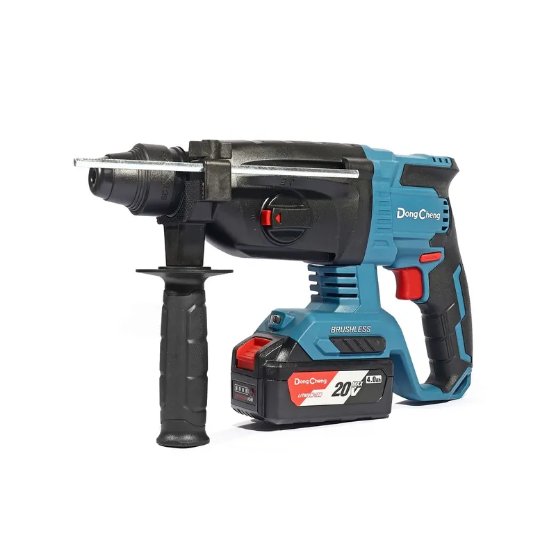 DONGCHENG 20V-BL สว่านโรตารี่ 24MM 3ระบบ/2.8J ชุด4A*2 - Image 3