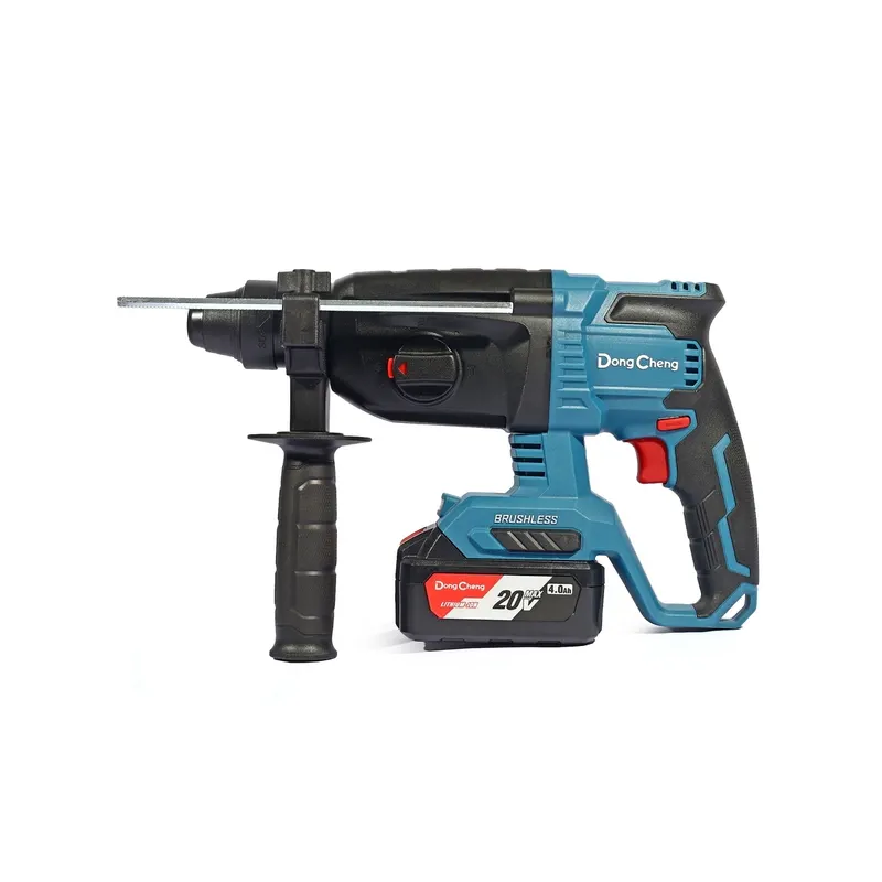 DONGCHENG 20V-BL สว่านโรตารี่ 24MM 3ระบบ/2.8J ชุด4A*2 - Image 4