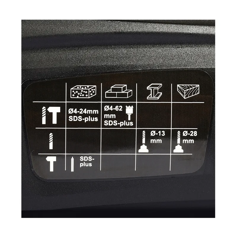 DONGCHENG 20V-BL สว่านโรตารี่ 24MM 3ระบบ/2.8J ชุด4A*2 - Image 8