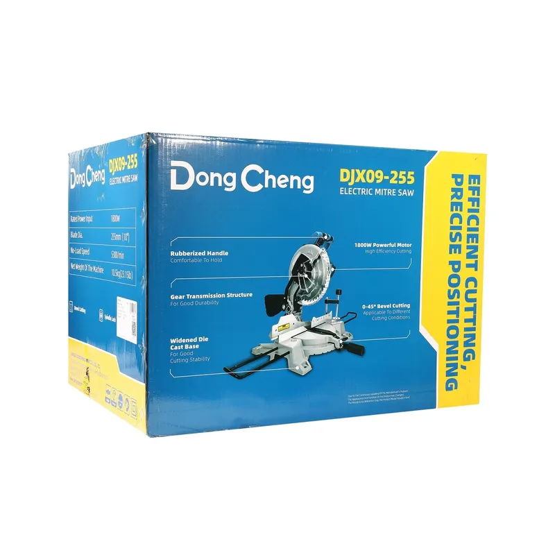 DONGCHENG แท่นตัดองศา 10" - 1800W ระบบเฟืองทดรอบ - Image 12