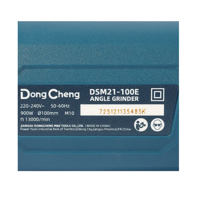 DONGCHENG เครื่องเจียร์ 4" 900W-สวิตซ์ข้าง-ปรับรอบ - Image 5