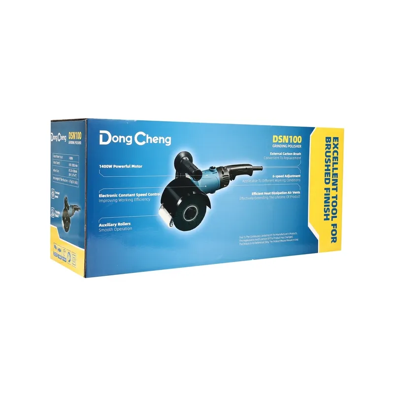 DONGCHENG เครื่องขัดสแตนเลส ขัดแฮร์ไลน์ ปรับรอบ - Image 12