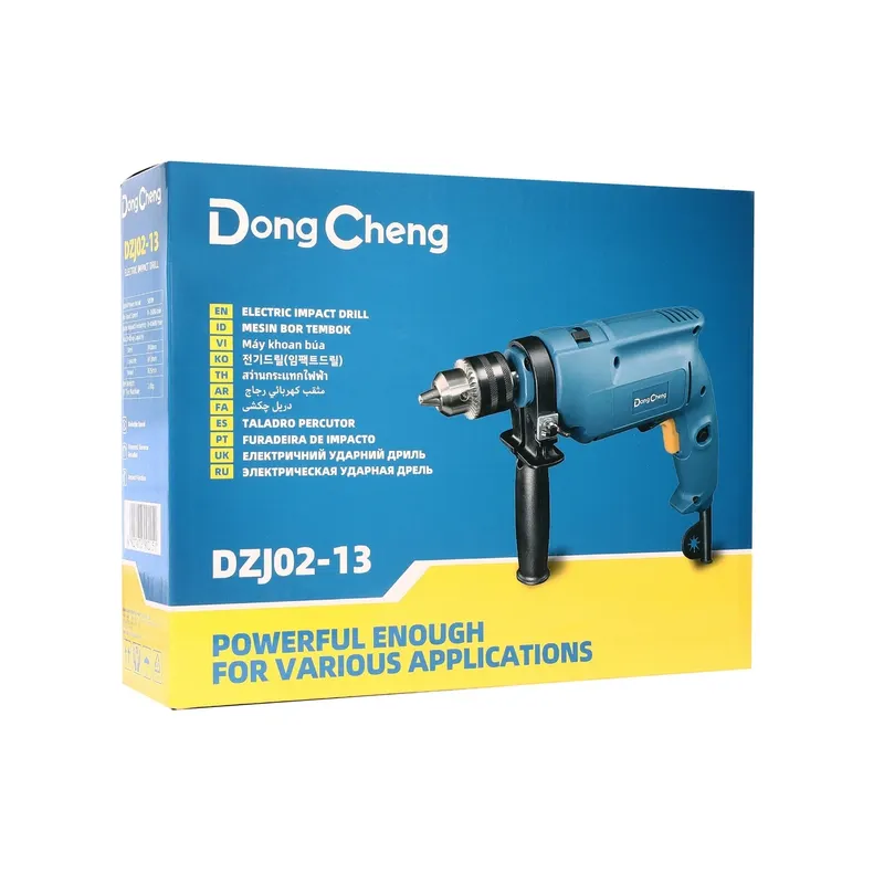 DONGCHENG สว่านกระแทก 13 มม - 500W ปรับรอบ - Image 11