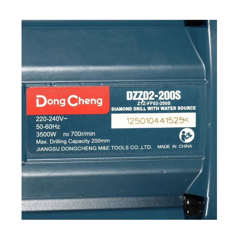 DONGCHENG สว่านแท่นเจาะคอนกรีต คอริ่ง200มม8" 3500W - Image 6