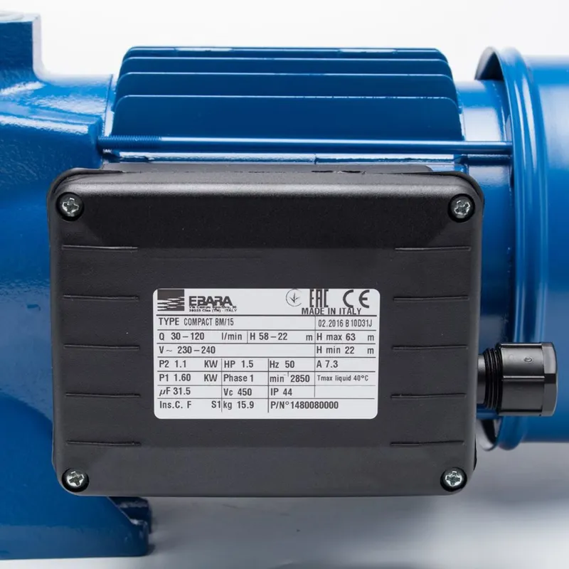 EBARA COMPACT BM/15 ปั๊มน้ำหลายใบพัดแนวนอน - Image 5