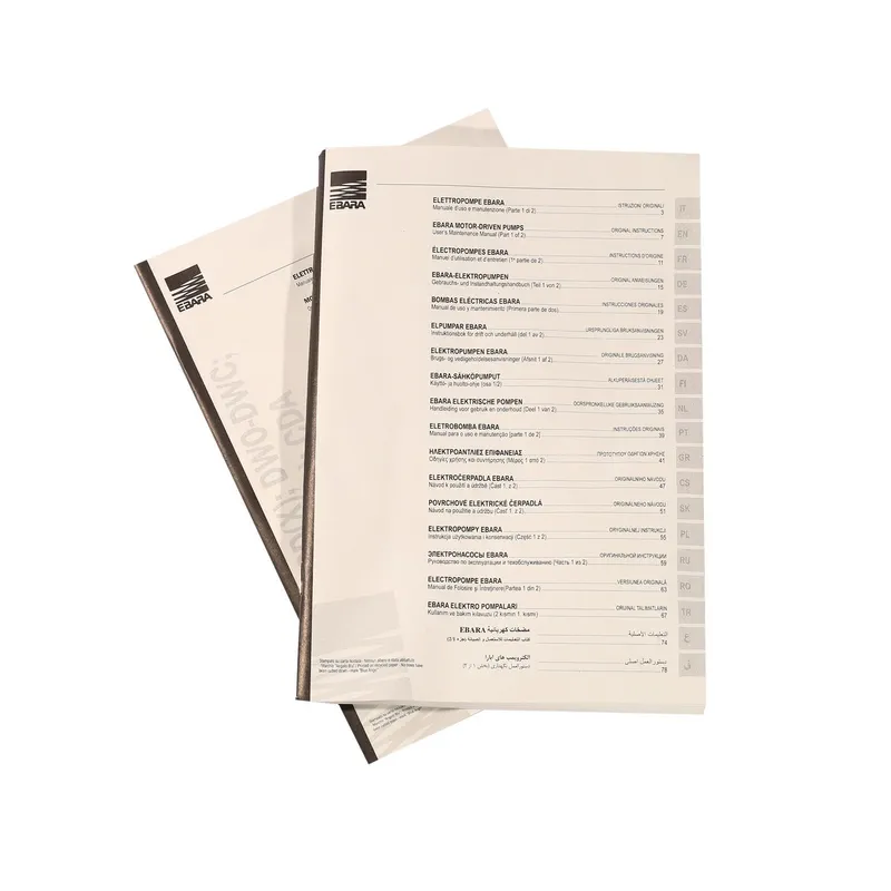 EBARA CDX/I 70/05 IE3 ปั๊มหอยโข่งสแตนเลส 3สาย - Image 6