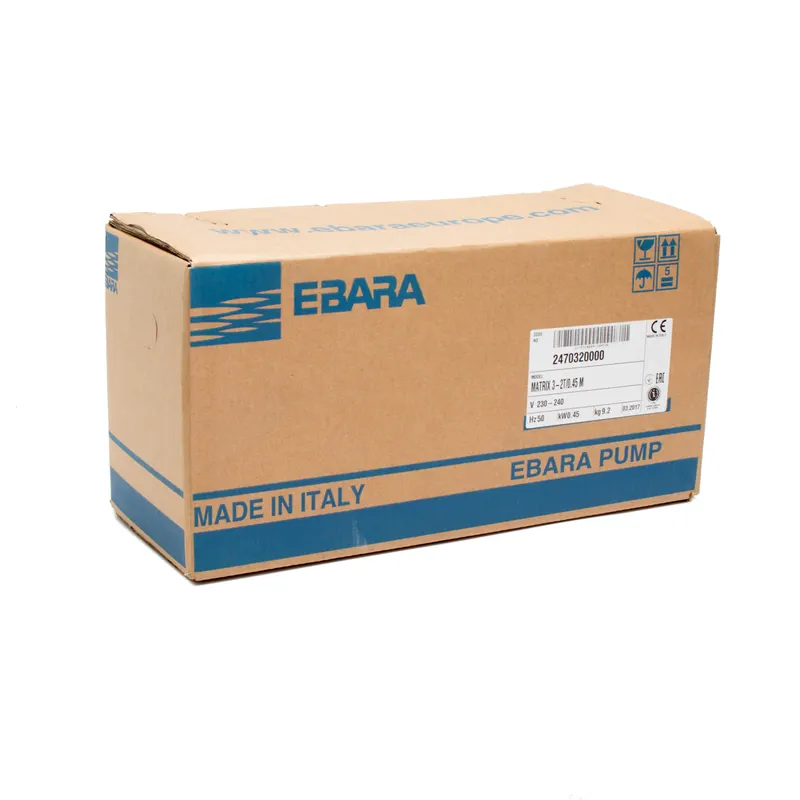 EBARA MATRIX 3-2T/0.45M ปั๊มน้ำหลายใบพัดแนวนอน - Image 7