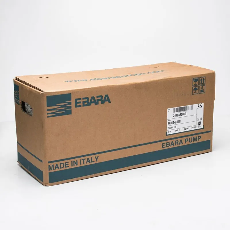 EBARA MATRIX 3-6T/0.9M ปั๊มน้ำหลายใบพัดแนวนอน - Image 6
