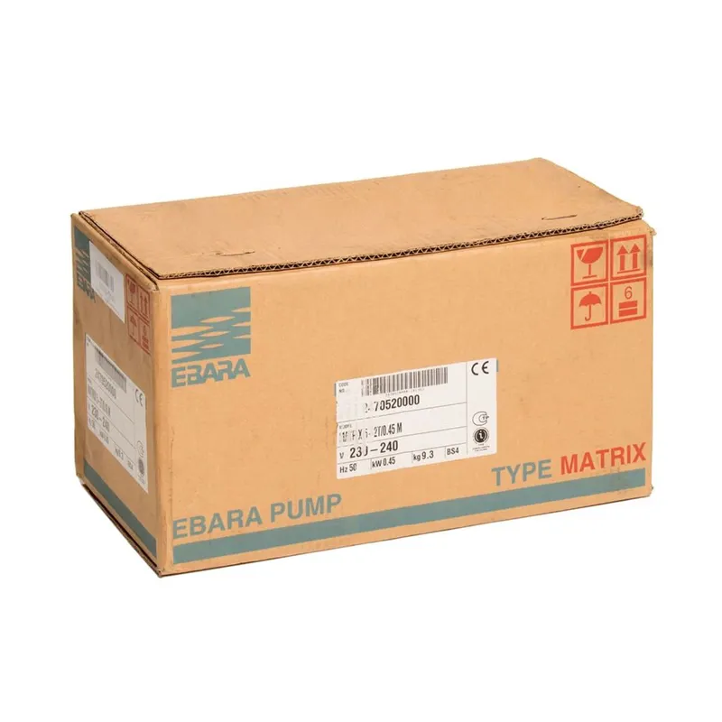 EBARA MATRIX 5-2T/0.45M ปั๊มน้ำหลายใบพัดแนวนอน - Image 8