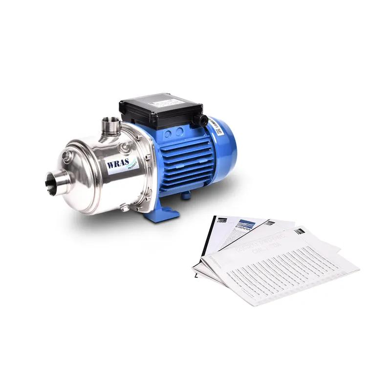 EBARA MATRIX 5-4T/0.9M ปั๊มน้ำหลายใบพัดแนวนอน - Image 4