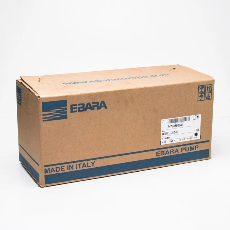 EBARA MATRIX 3-5T/0.75 ปั๊มน้ำหลายใบพัดแนวนอน - Image 6