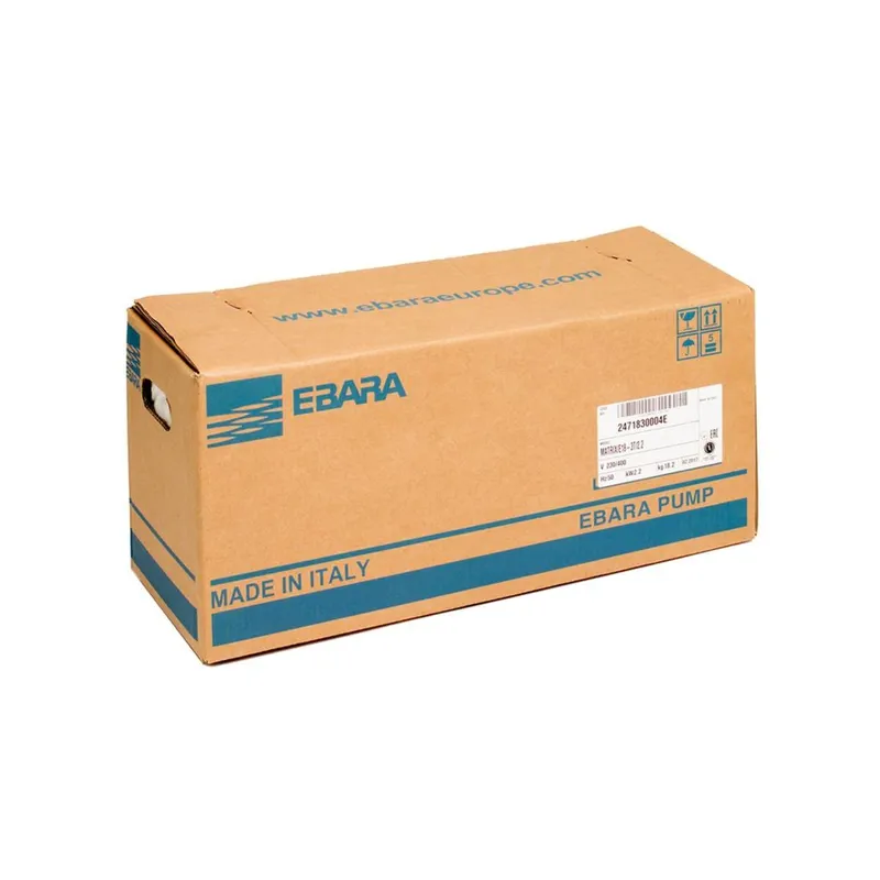 EBARA MATRIX 18-3T/2.2 ปั๊มน้ำหลายใบพัดแนวนอน - Image 8