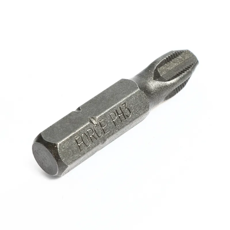 ดอกไขควง FORCE 1/4" หัวแฉก (Phillips) เบอร์ 3 รุ่น 121303