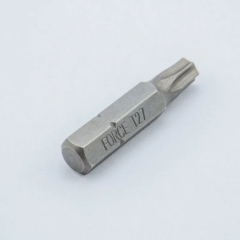 FORCE 1263027 ดอกไขควง 1/4 นิ้ว หัวจีบ เบอร์ 27