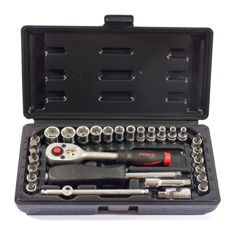 FORCE 2292 ชุดลูกบ็อกซ์ 1/4 นิ้ว 6PT. 29 ชิ้น