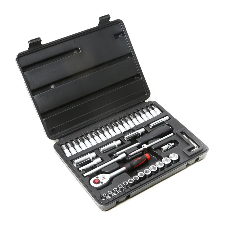 FORCE 2461-5 ชุดลูกบ็อกถนอมมุม 1/4” 6PT 46 ชิ้น