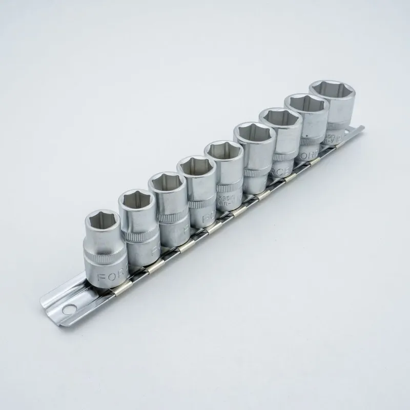 FORCE 3093 ชุดบ็อกซ์หกเหลี่ยม 3/8 นิ้ว 9 ชิ้น 9-19 มม