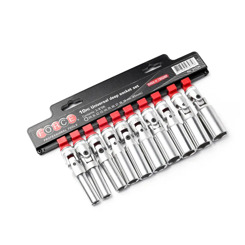 FORCE 3103R ชุดบ็อกซ์ยาวคออ่อน 3/8 นิ้ว 10 ชิ้น (มม)