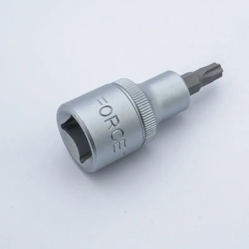 FORCE 34705530 ลูกบ็อกเดือยจีบรู1/2 นิ้ว L55 มม T30H