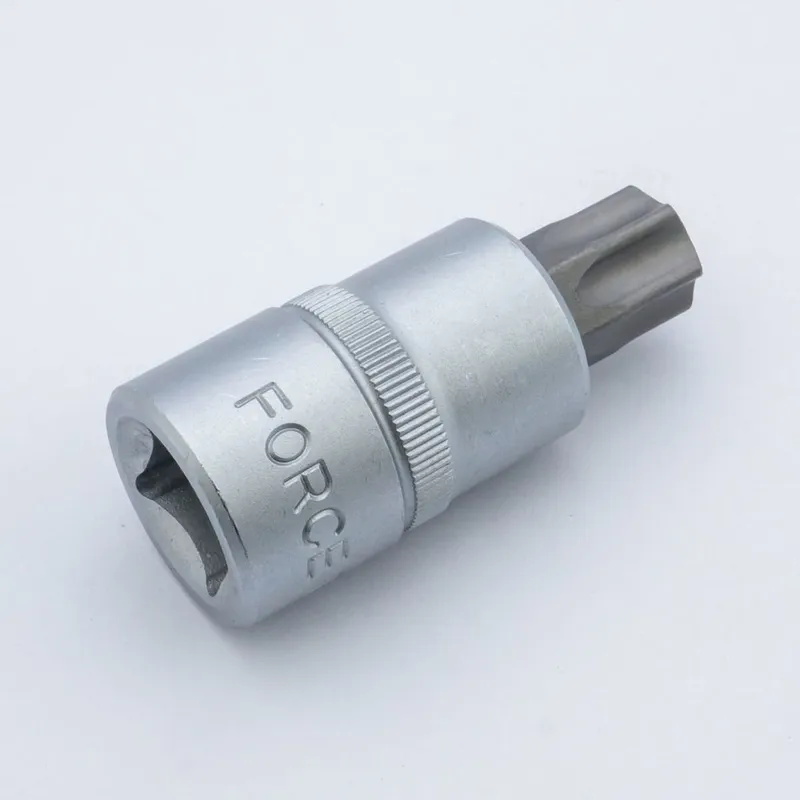 FORCE 34705560 ลูกบ็อกเดือยจีบรู1/2 นิ้ว L55 มม T60H