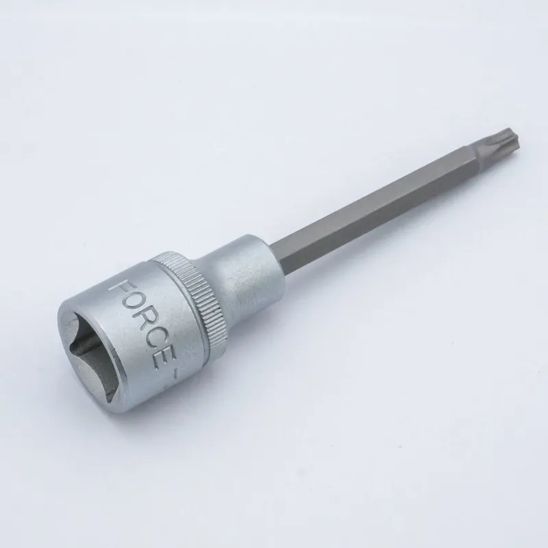 FORCE 34710030 ลูกบ็อกเดือยจีบรู1/2 นิ้วL100 มม T30H