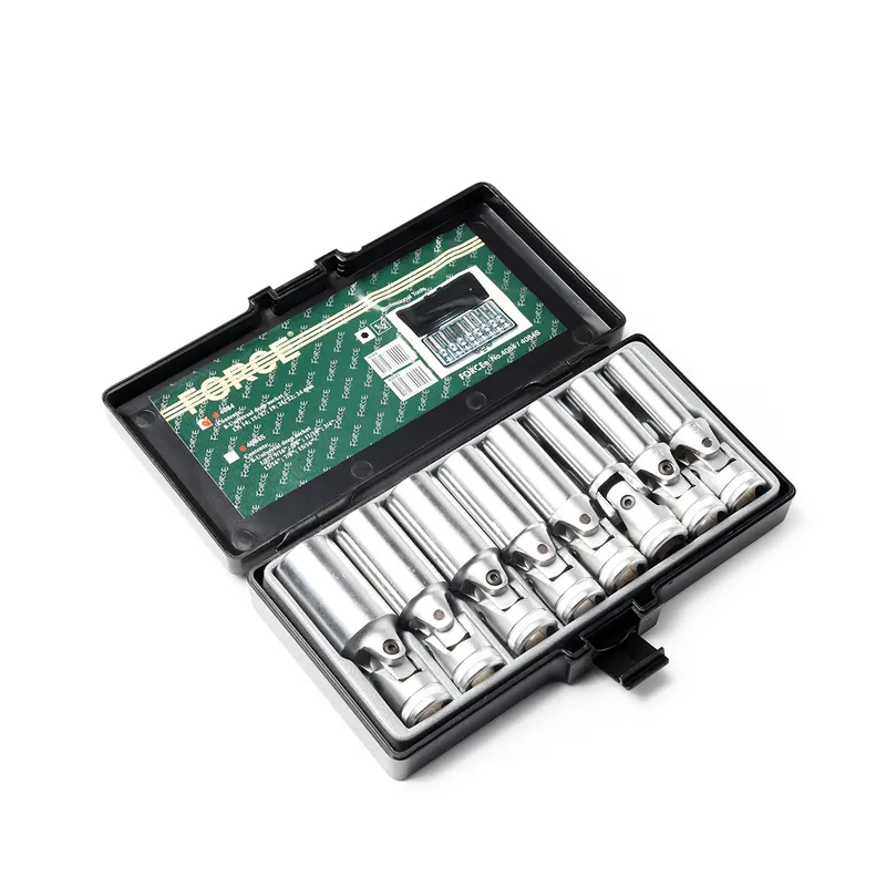 FORCE 4084 ชุดลูกบ็อก 1/2 นิ้วแบบยาว คออ่อน 8 ชิ้น