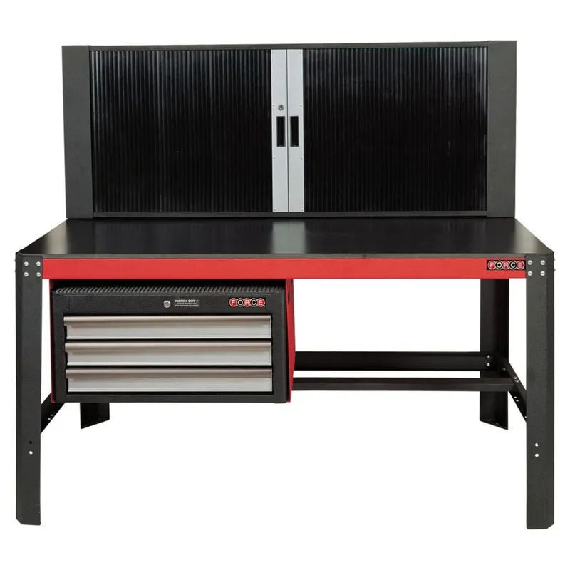 FORCE โต๊ะเครื่องมือช่าง+บานสไลด์+ตู้ลิ้นชัก