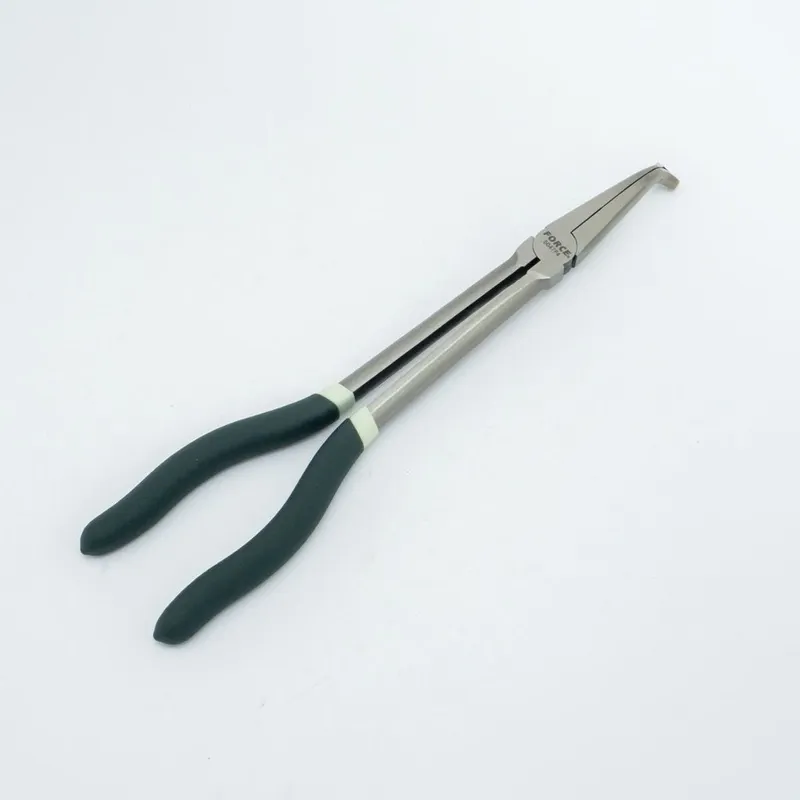 FORCE 5047P4 คีมปากแหลมปลายงอ วงกลม 11 นิ้ว