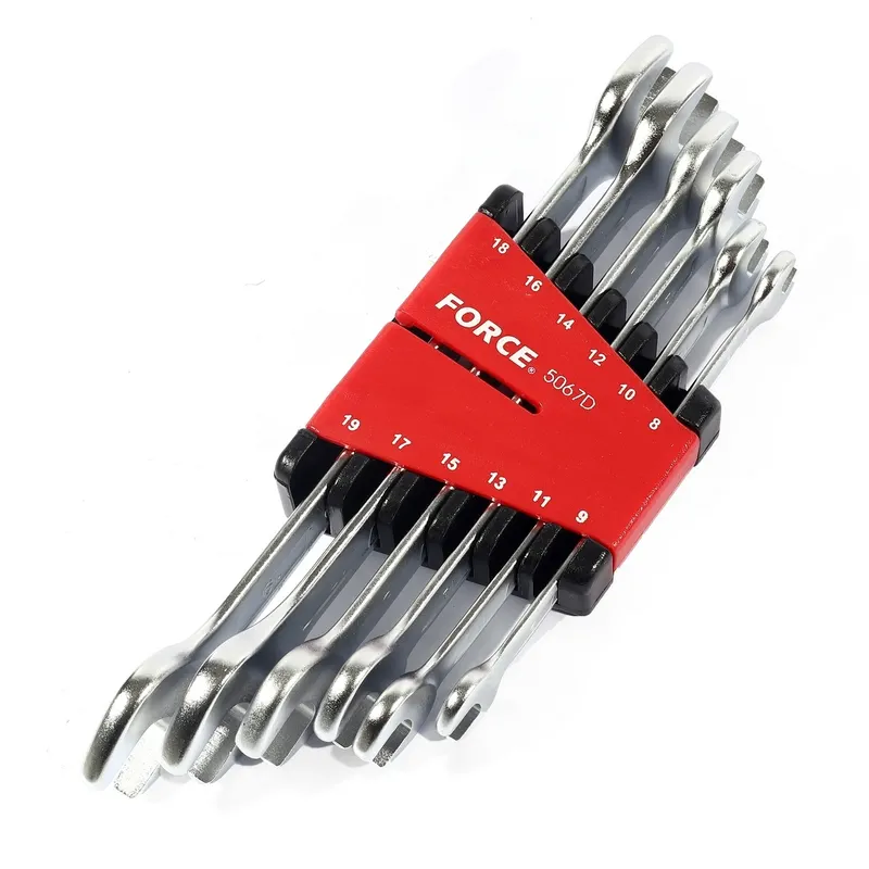 FORCE 5067D ชุดประแจปากตาย 6 ชิ้น 8X9-18X19 มม.