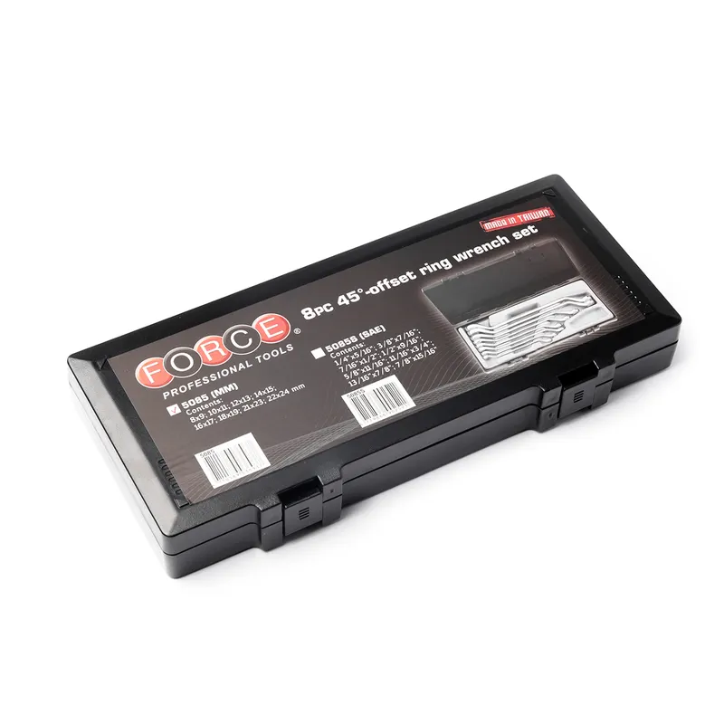FORCE 5085S ชุดประแจแหวน 45 องศา8 ชิ้น หน่วยนิ้ว - Image 4