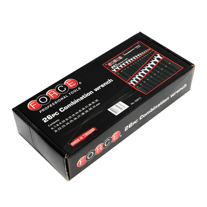 FORCE 5261C ชุดประแจแหวนฯ26 ชิ้น 6-32 มมซองไนล่อน - Image 4