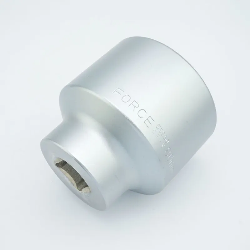 FORCE 58980 ลูกบ๊อกซ์ 12PT. ขนาดแกน 1 นิ้ว เบอร์ 80