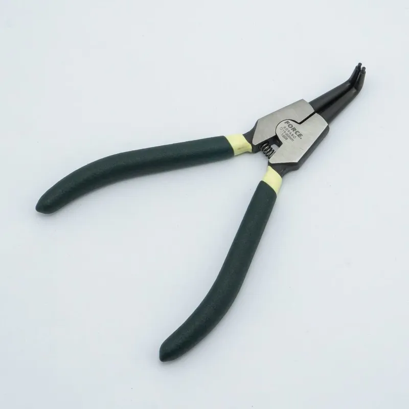 FORCE 609ABO คีมถ่างแหวนปากงอ ปลายปากขนาด 1.8 มม