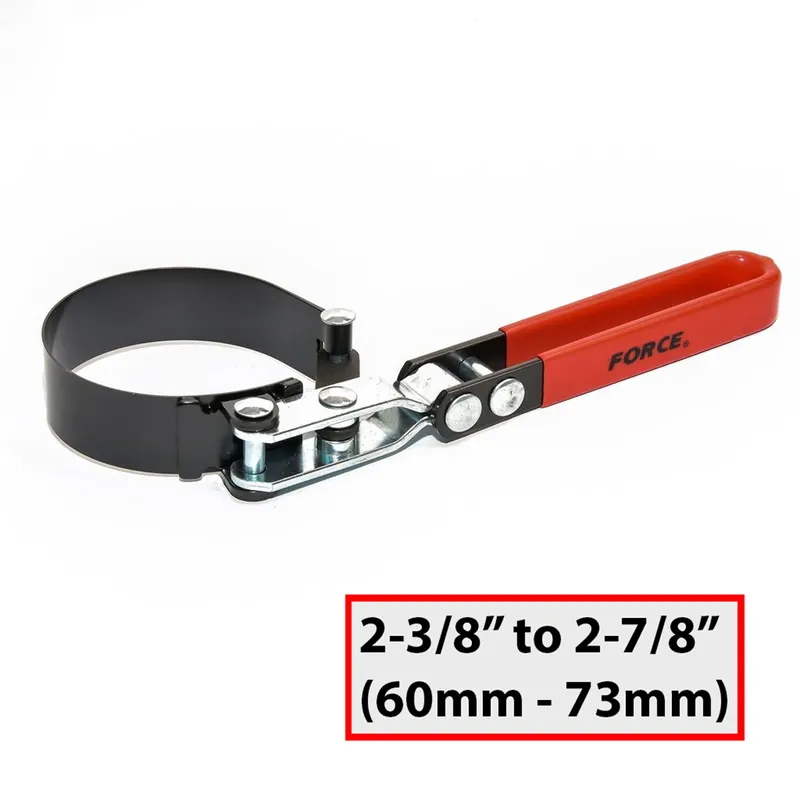 FORCE 61906073 ประแจถอดกรอง 60-73 มม.แบบสายรัด