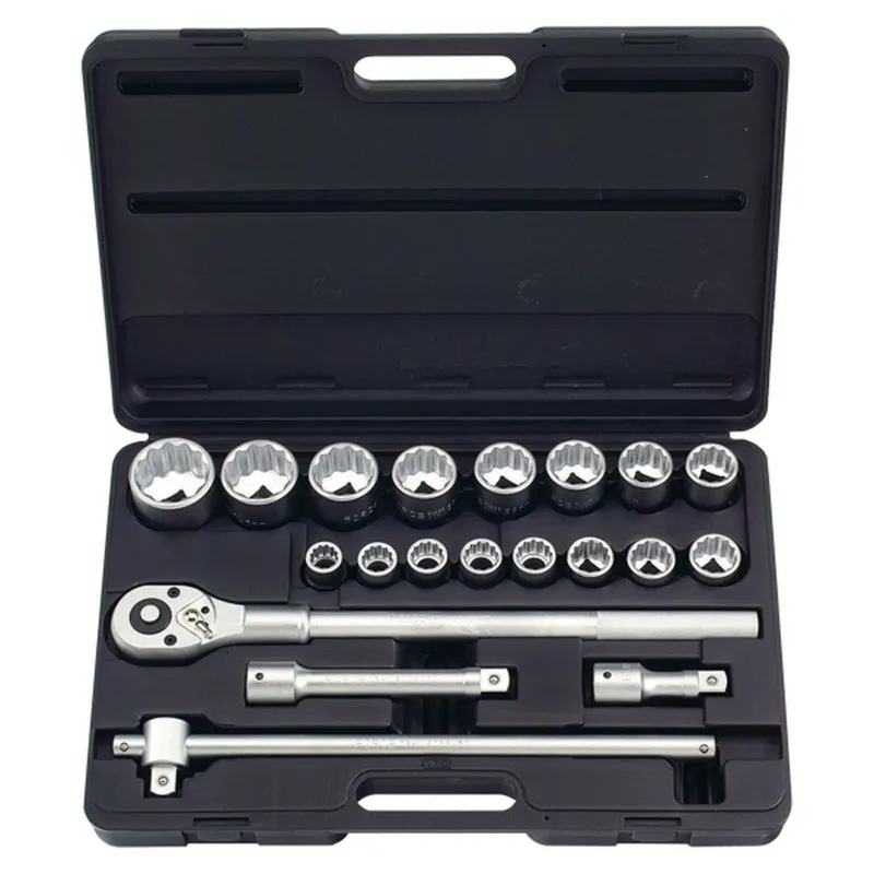 FORCE 6201SB ชุดลูกบ๊อกซ์ 12PT.ขนาด 3/4 นิ้ว 20 ชิ้น