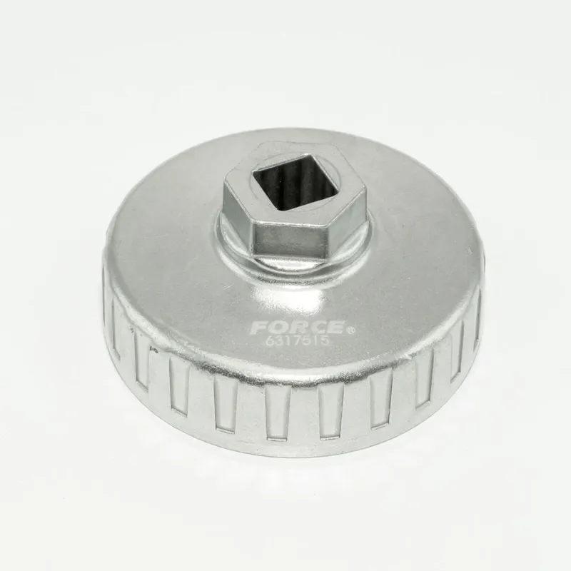 FORCE 6317515 ฝาถอดกรองน้ำมัน 75 มม 15เหลี่ยม
