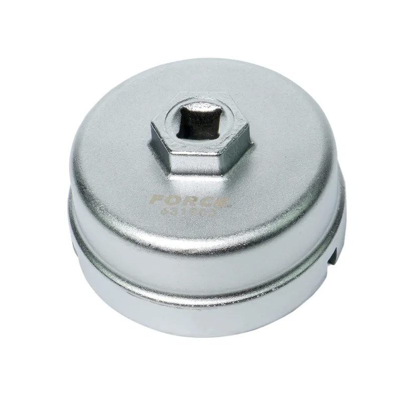 FORCE 631B02 ฝาถอดกรอง 3 หยัก 3/8 นิ้ว 64.5 มม 14PT