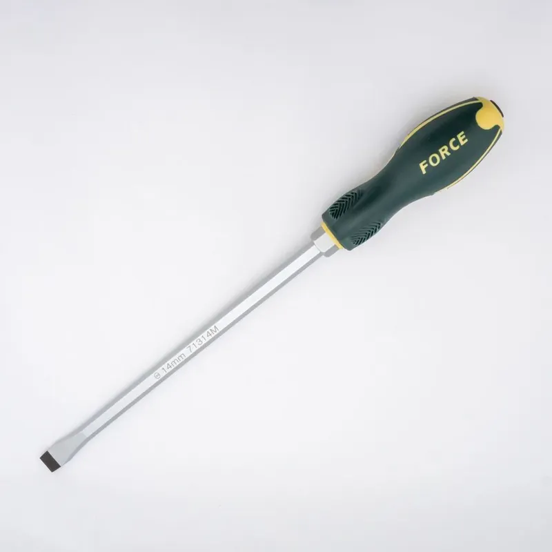FORCE 71314M ไขควงตอกปากแบน ก้านหกเหลี่ยม 14