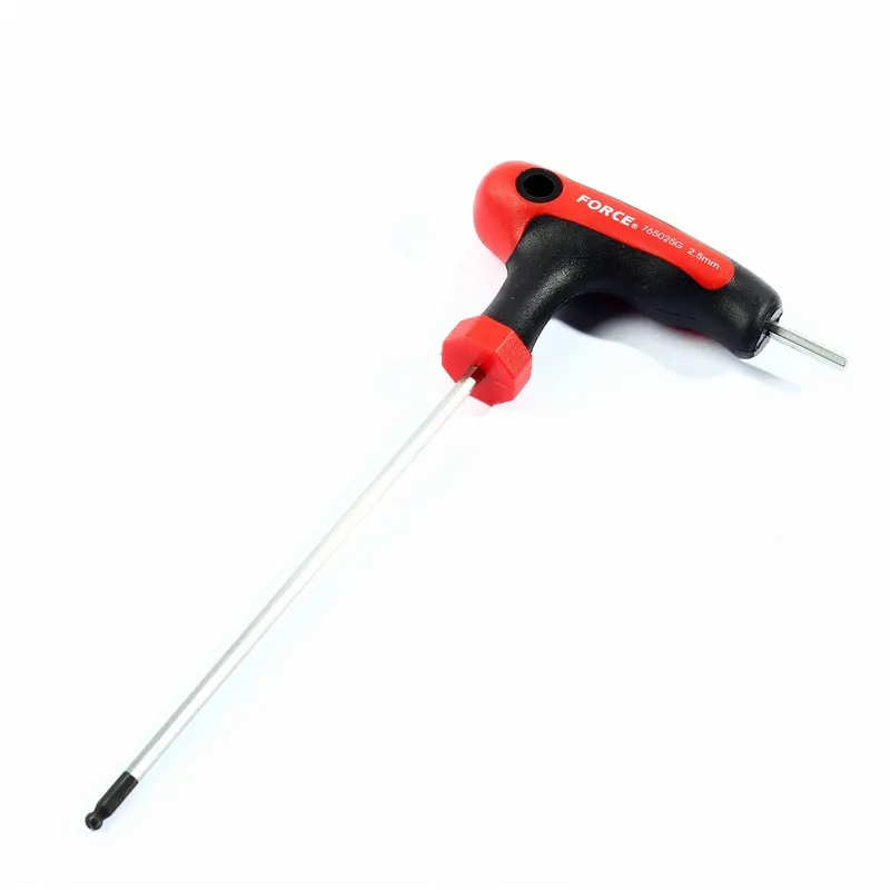 FORCE 765025G ประแจแอลหัวบอล ด้ามยาง เบอร์ 2.5