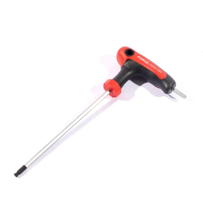 FORCE 76503G ประแจแอลหัวบอล ด้ามยาง เบอร์ 3