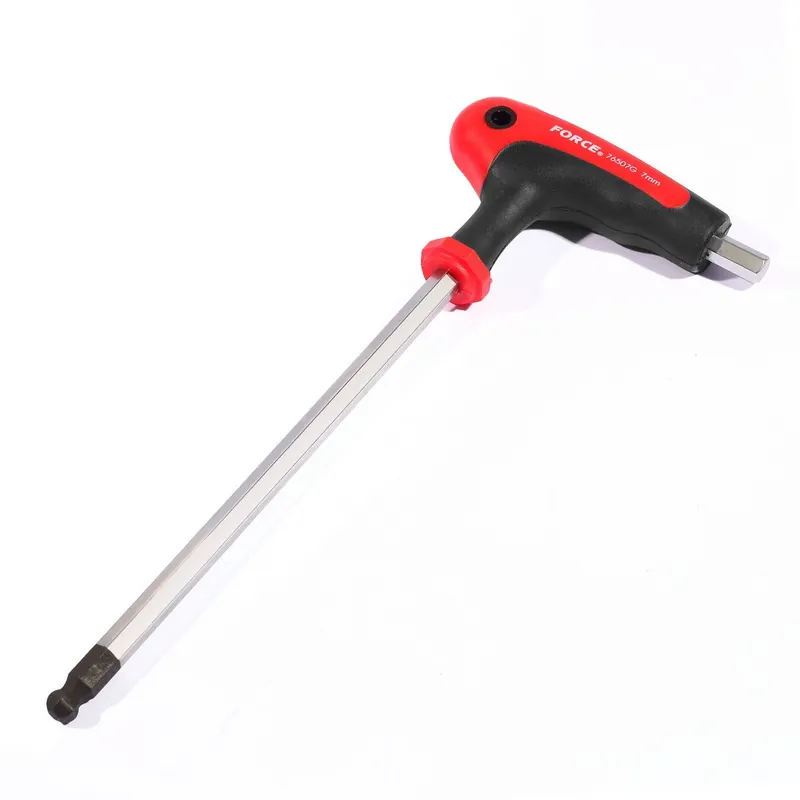 FORCE 76507G ประแจแอลหัวบอล ด้ามยาง เบอร์ 7