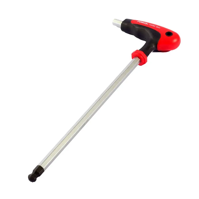 FORCE 76508G ประแจแอลหัวบอล ด้ามยาง เบอร์ 8