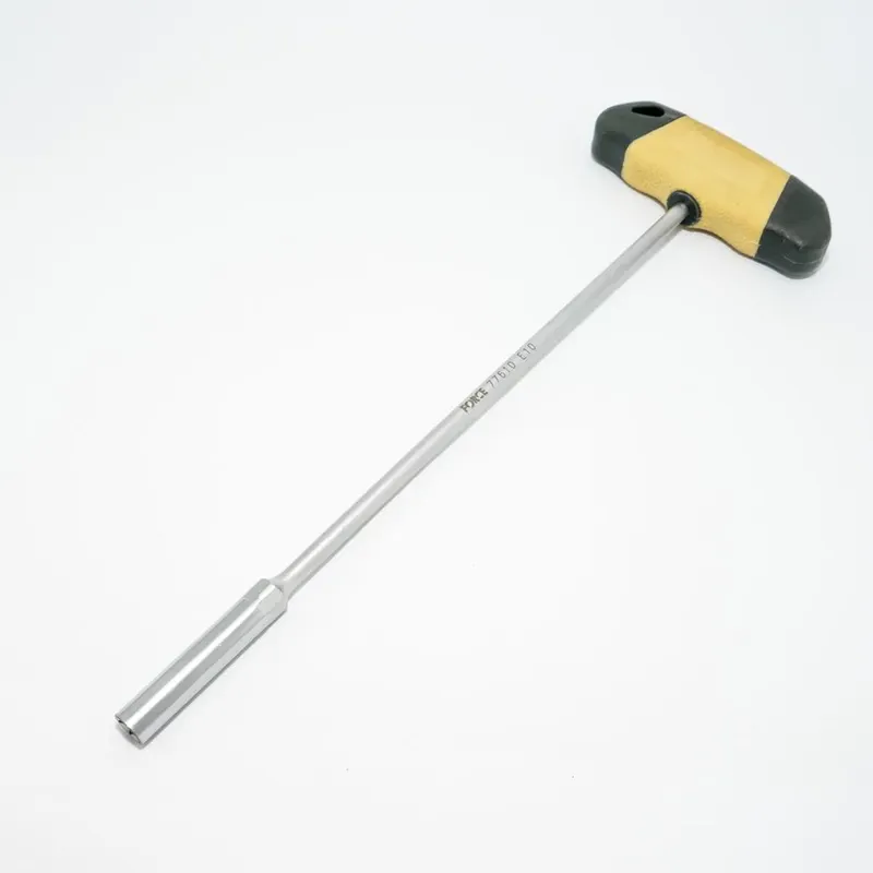 FORCE 77610 ประแจขันด้ามตัวทีหัวจีบ E10